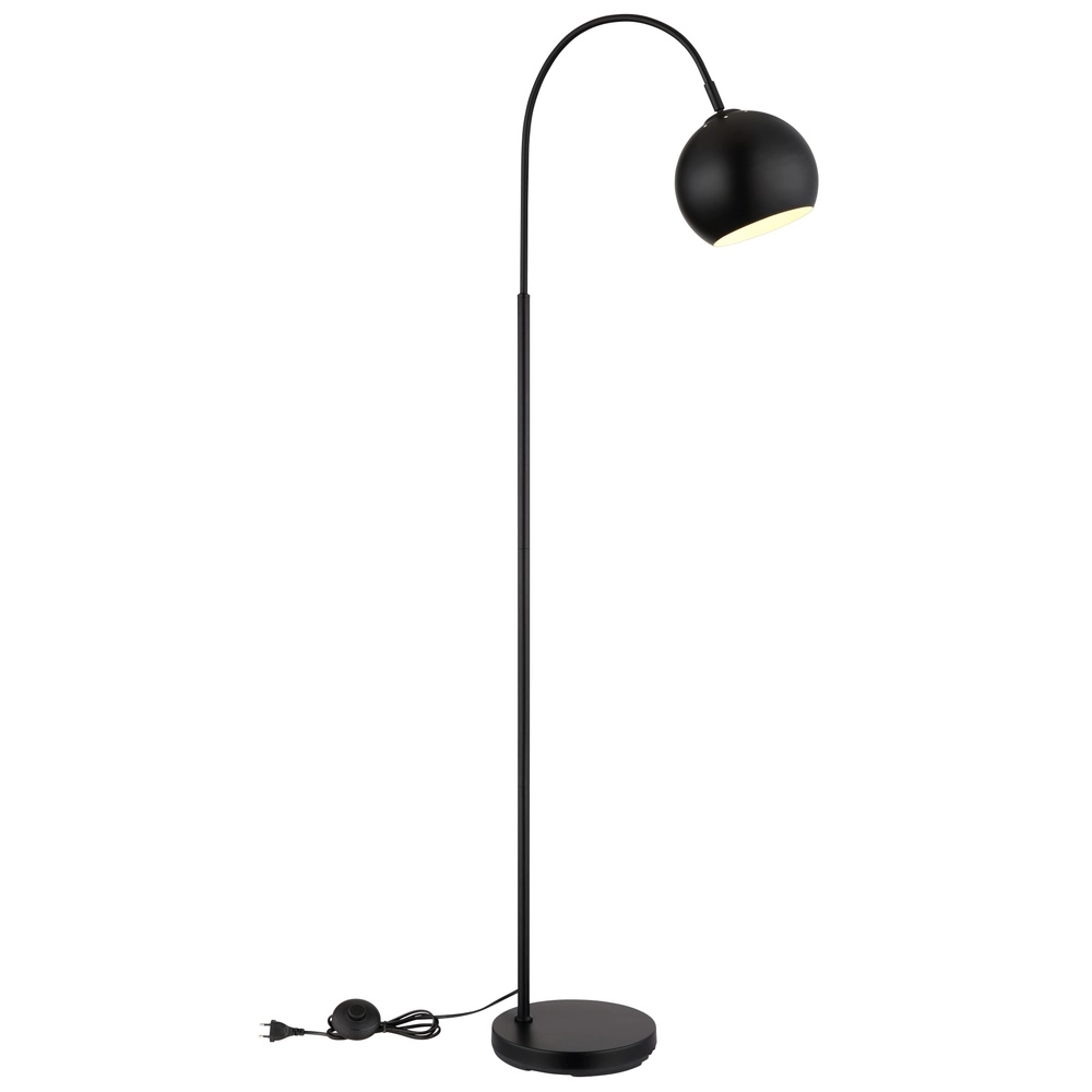 Lampadaire de conception Benno Noir Globo 9007371513932
