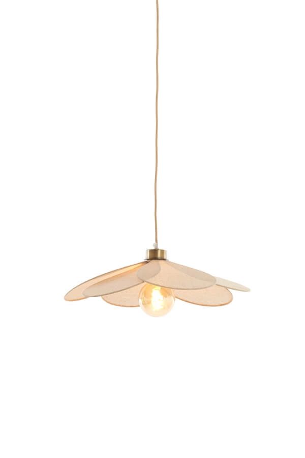 Suspension Fyano crème fleur Ø 46cm Suspension Fyano crème fleur Ø 46cm