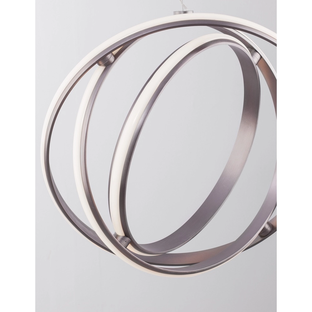 Suspension Pertone S Ø 50cm noir avec lueur violette Lyora 5212017419699