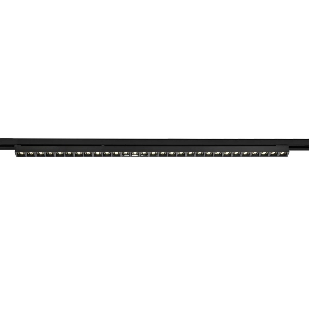Fixation sur rail 117,5 cm Sight Evo Noir triphasé 4000K