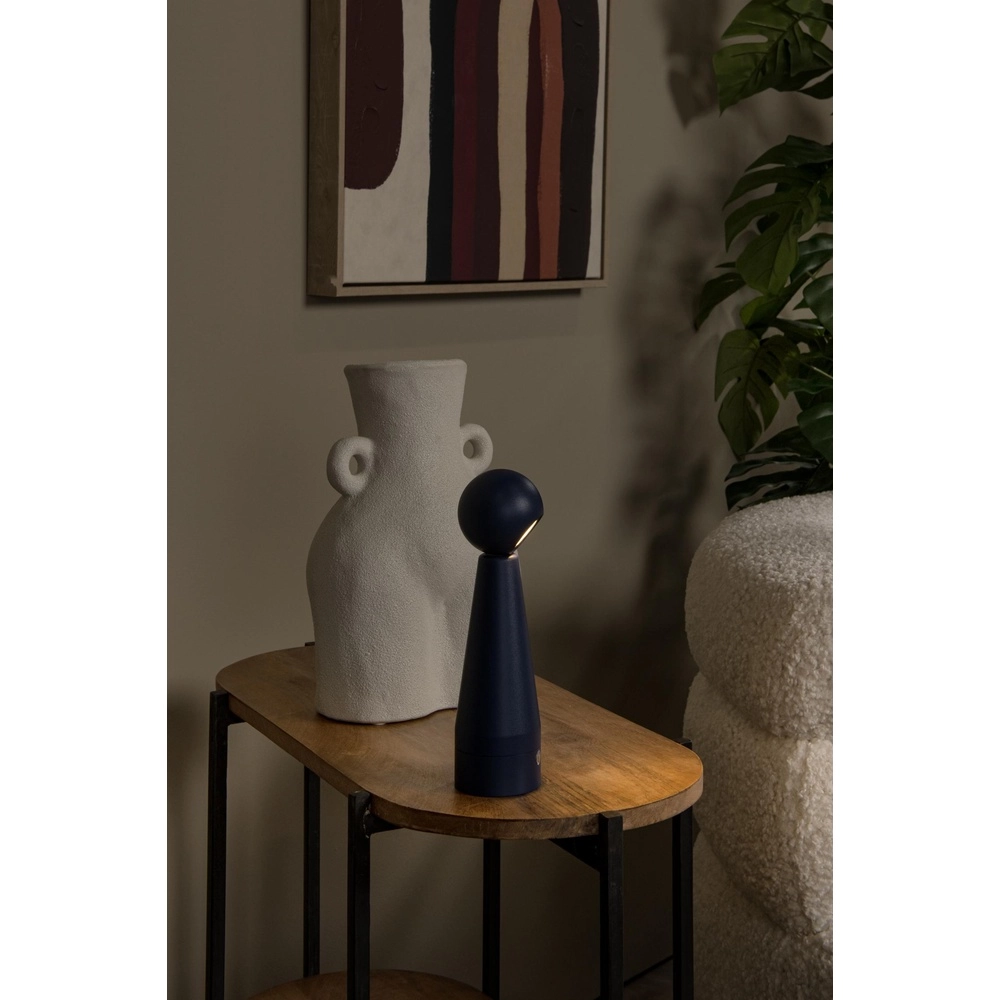 Lampe de table rechargeable Ipsos bleu Lucide 5411212333971