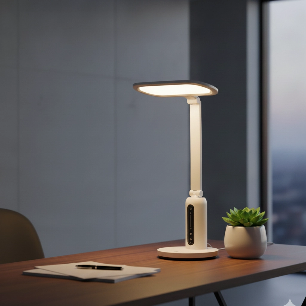 Lampe de bureau blanche Biolight anti-UV