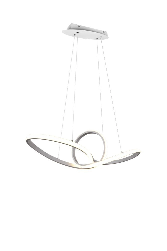 Lampe à suspension Sansa blanc