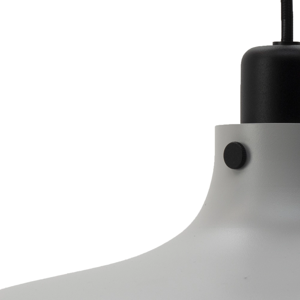 Lampe suspendue grise Matlock Ø 38cm - conception Eglo 9002759438258