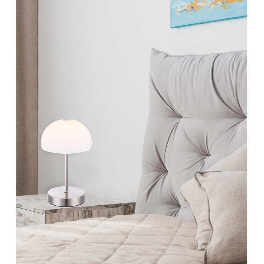 Lampe de table Snowflake nickel Globo 9007371308590
