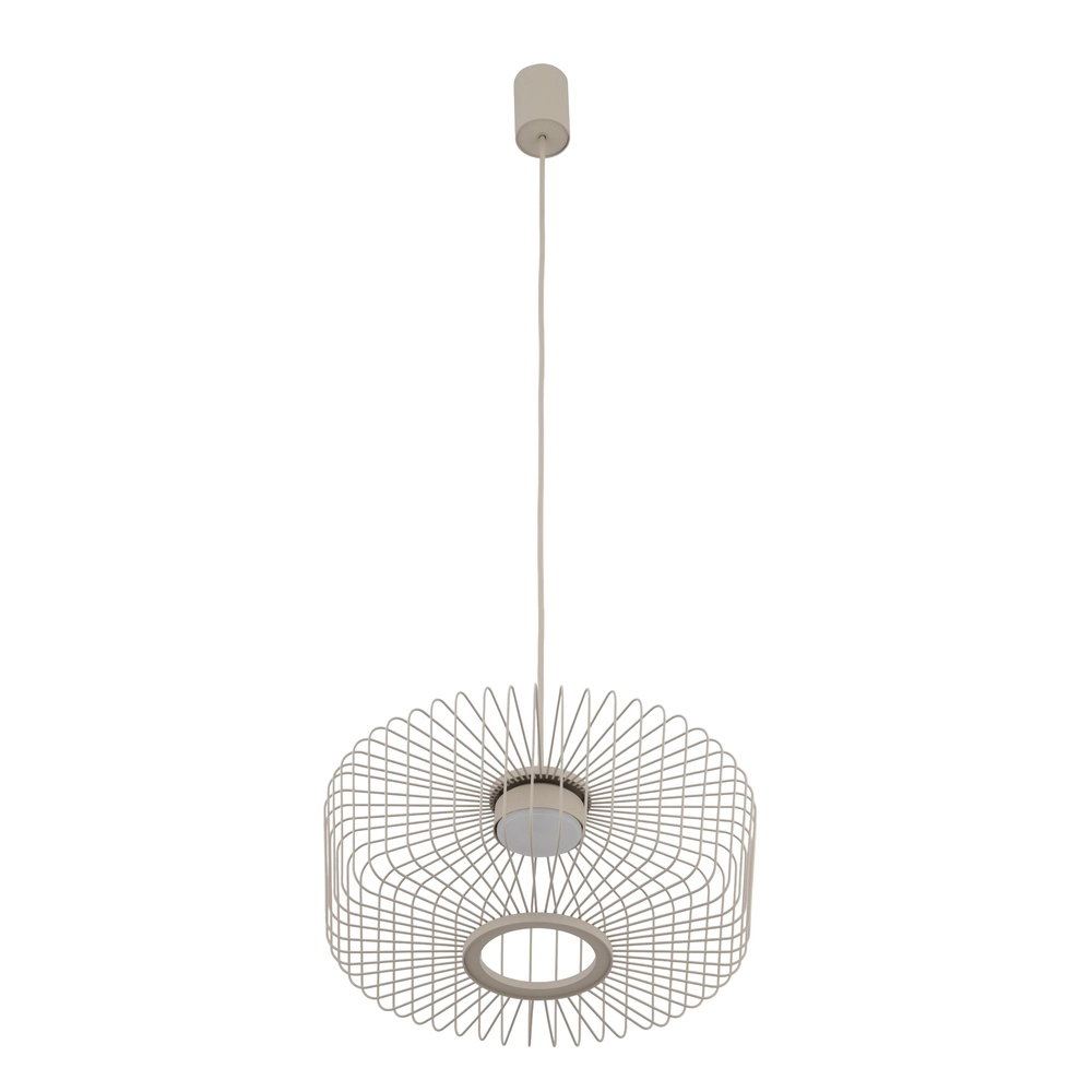 Lampe cage Kenai brun sable Ø 38cm Lyora 5903139122269