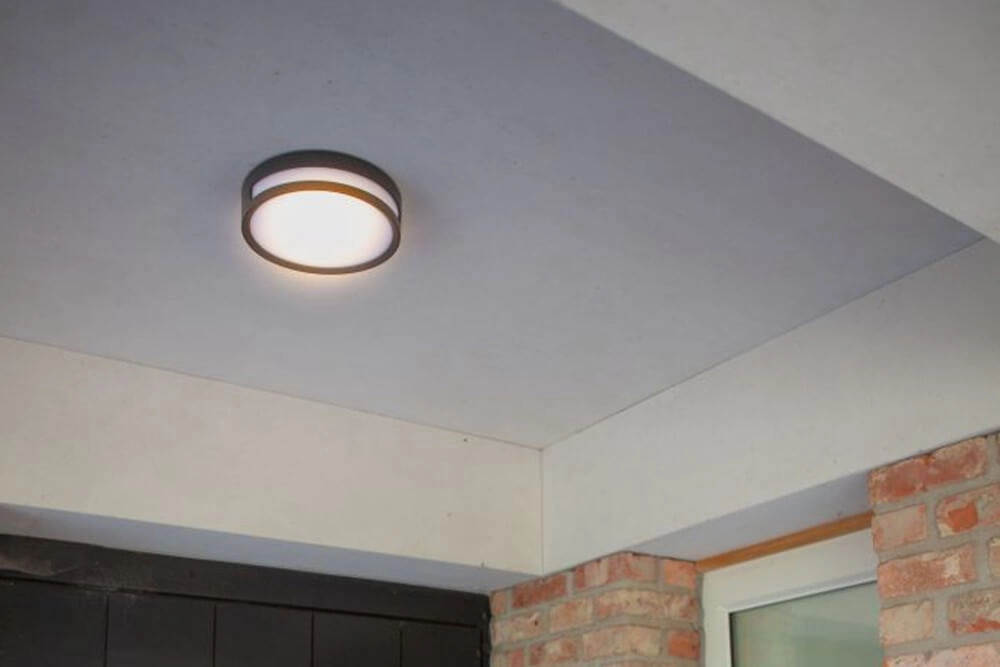 Applique ronde Rola noir Lutec 6939412011653