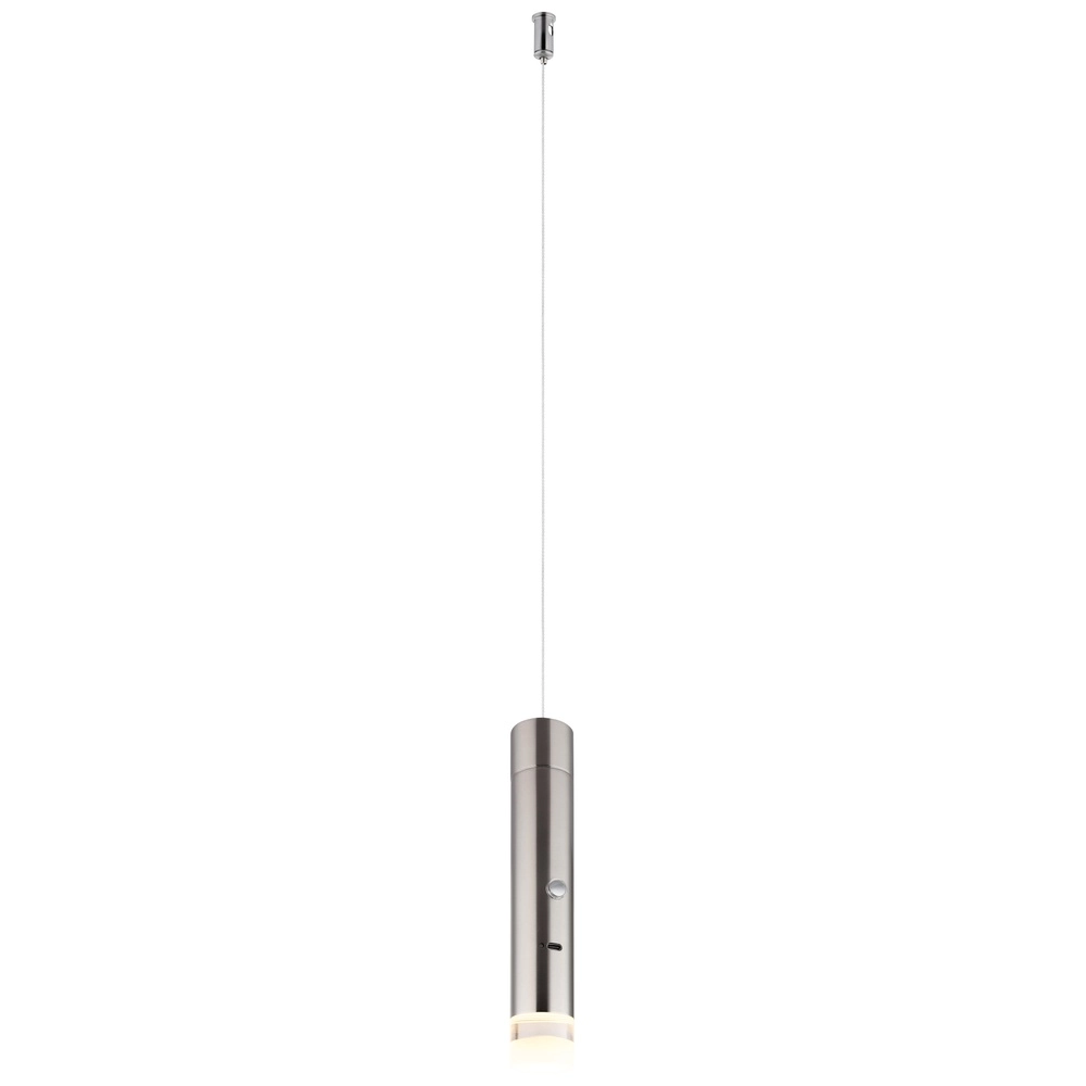 Lampe suspendue élégante Pelo nickel