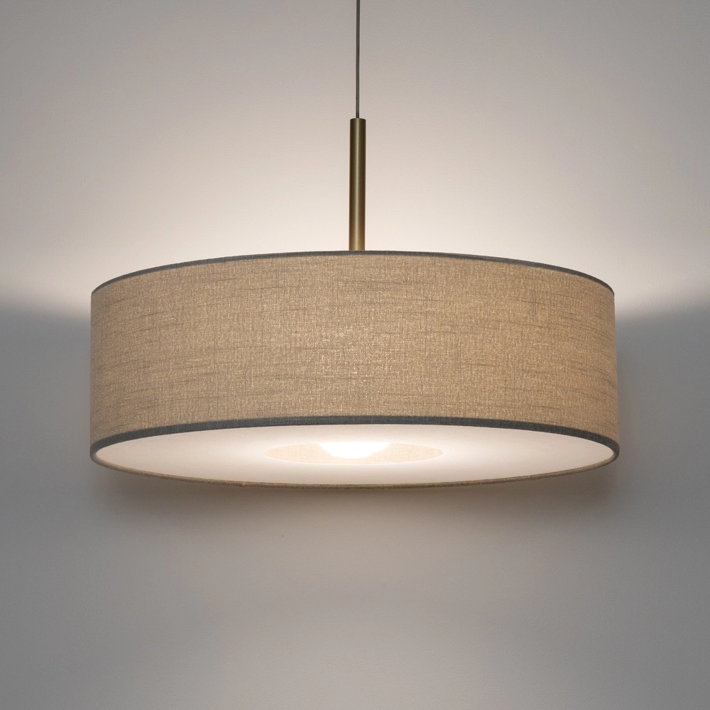 Lampe suspendue Santana crème Ø 65cm Lyora 5903139116534