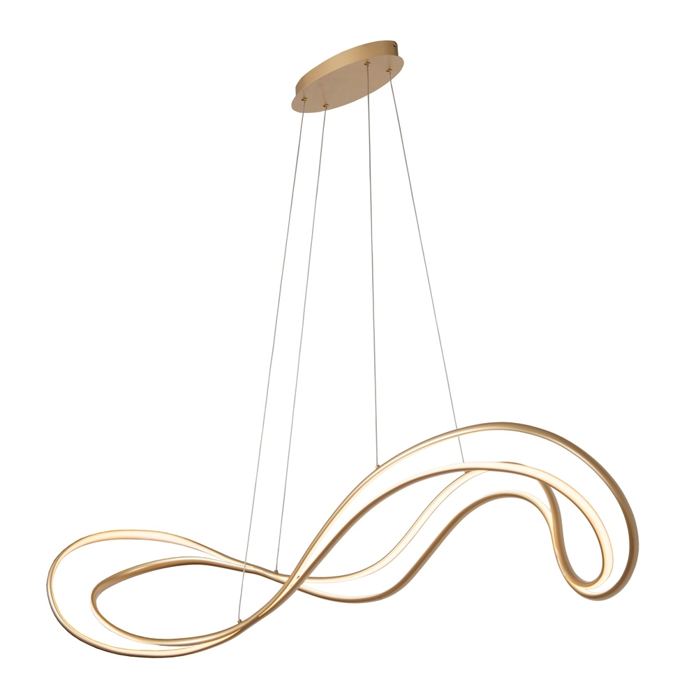 Lampe pendante de conception Sardana Curl Gold Premium by Lucide 5411212560254