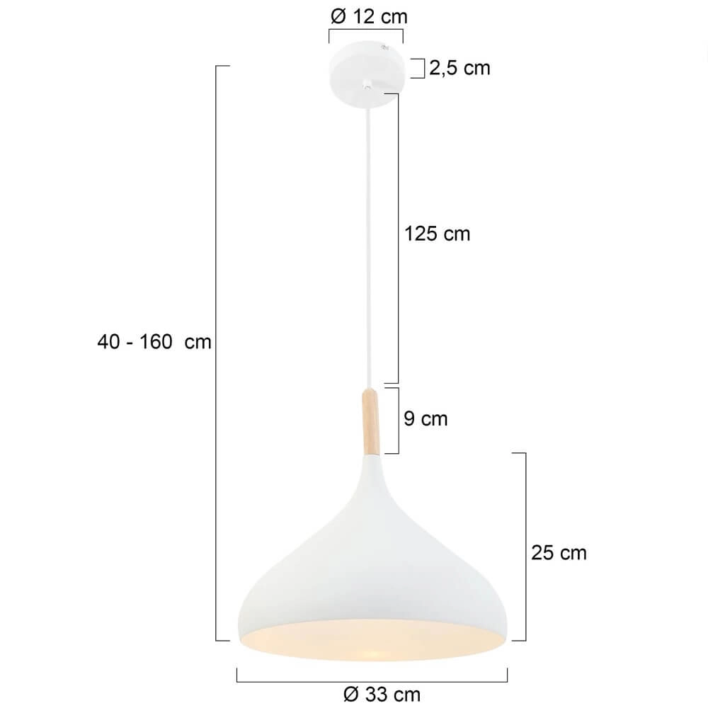 Lampe à suspension Mexlite 33 Steinhauer 8712746104332