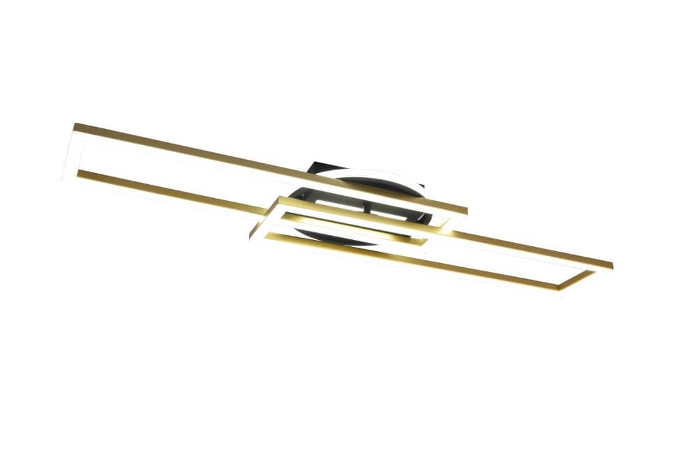 Plafonnier LED orientable Twister acier inoxydable Plafonnier LED orientable Twister acier inoxydable