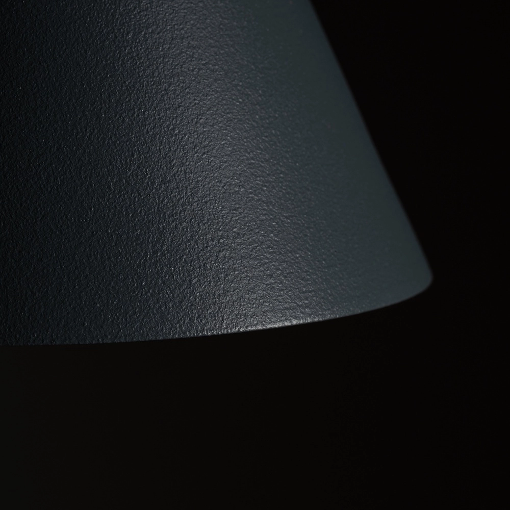 Lampe pendante de conception Zenith bleu umbra Ø 11cm Lyora 5903139114936