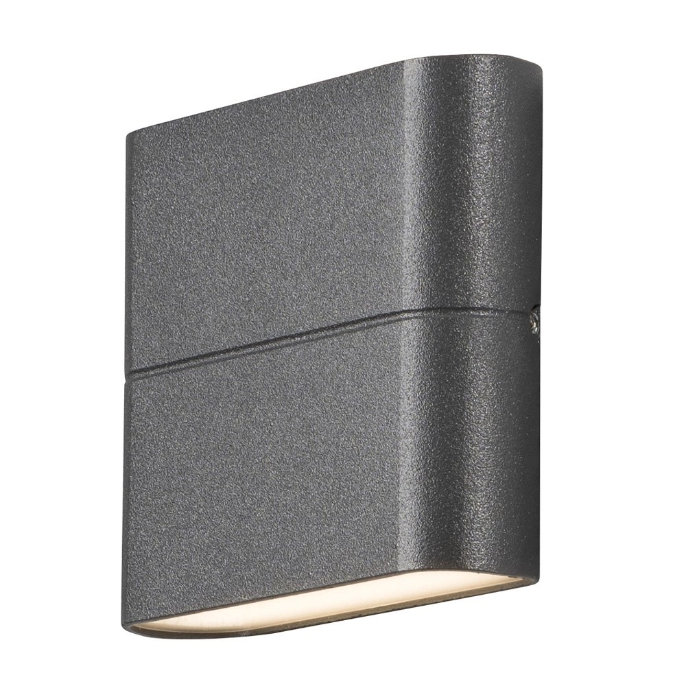 Spot mural LED Chieri 11 cm anthracite