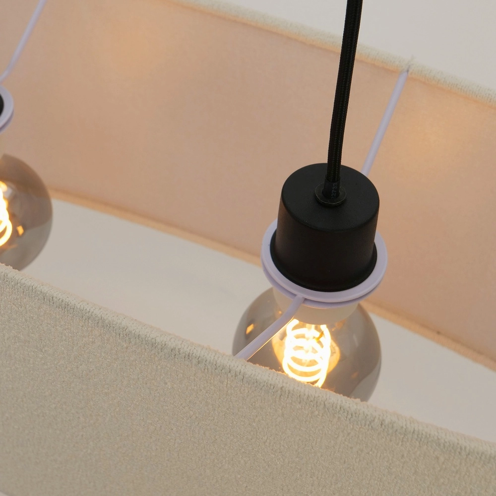 Lampe pendante de salle à manger Febres 78 cm - sable Eglo 9008606312771