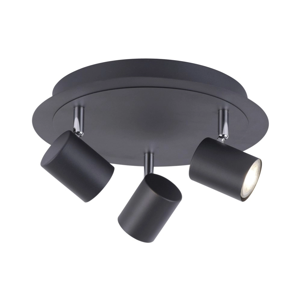 Spot noir en surface Tarik avec LED Just Light 4043689973919