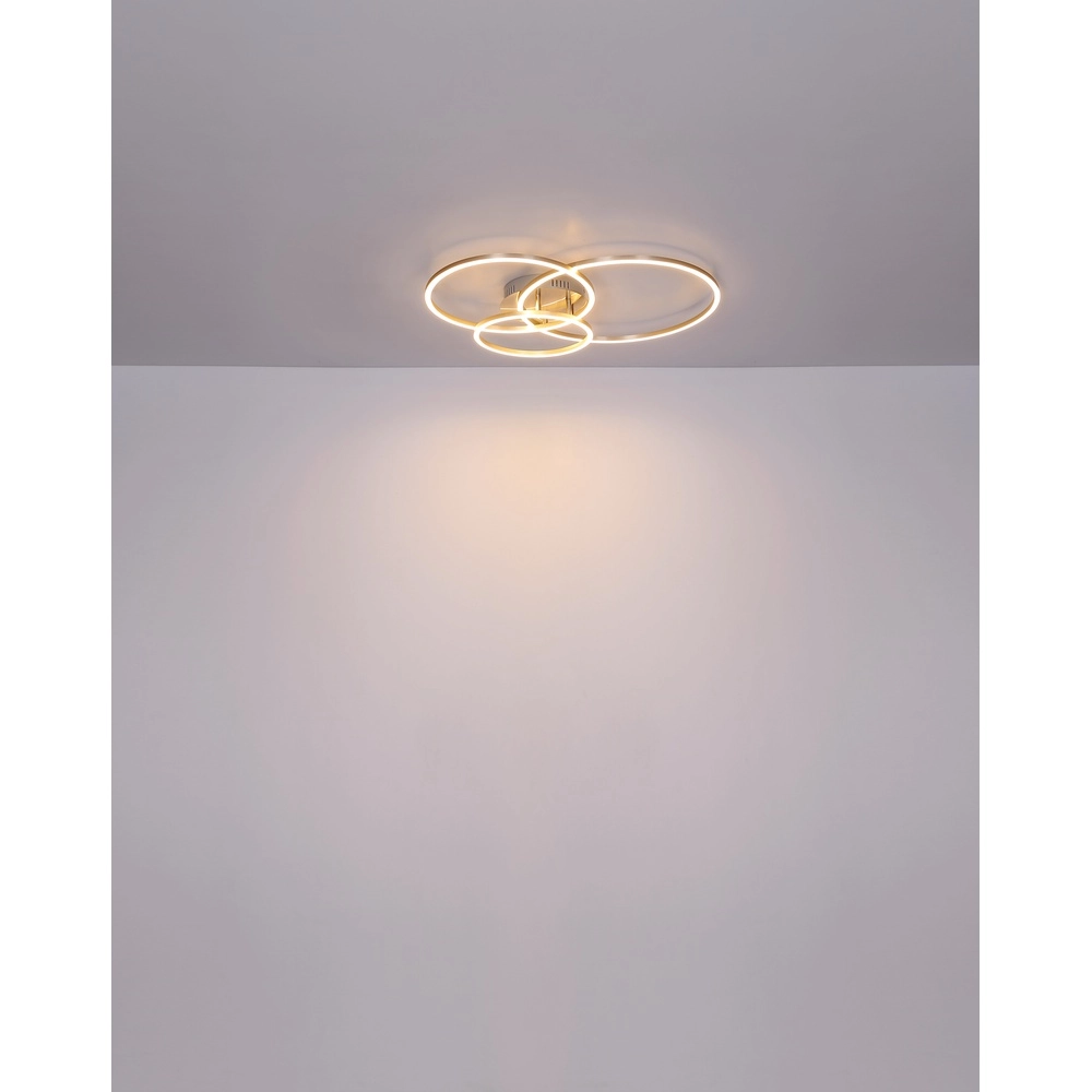 Lampe de plafond moderne Munni nickel Globo 9007371395842