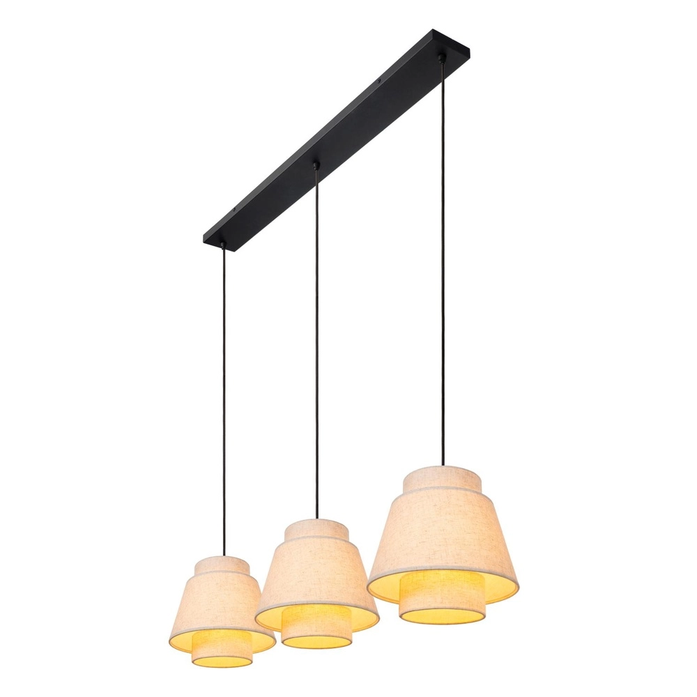 Lampe suspendue Tribute Crème 3 lumières Lucide 5411212211934
