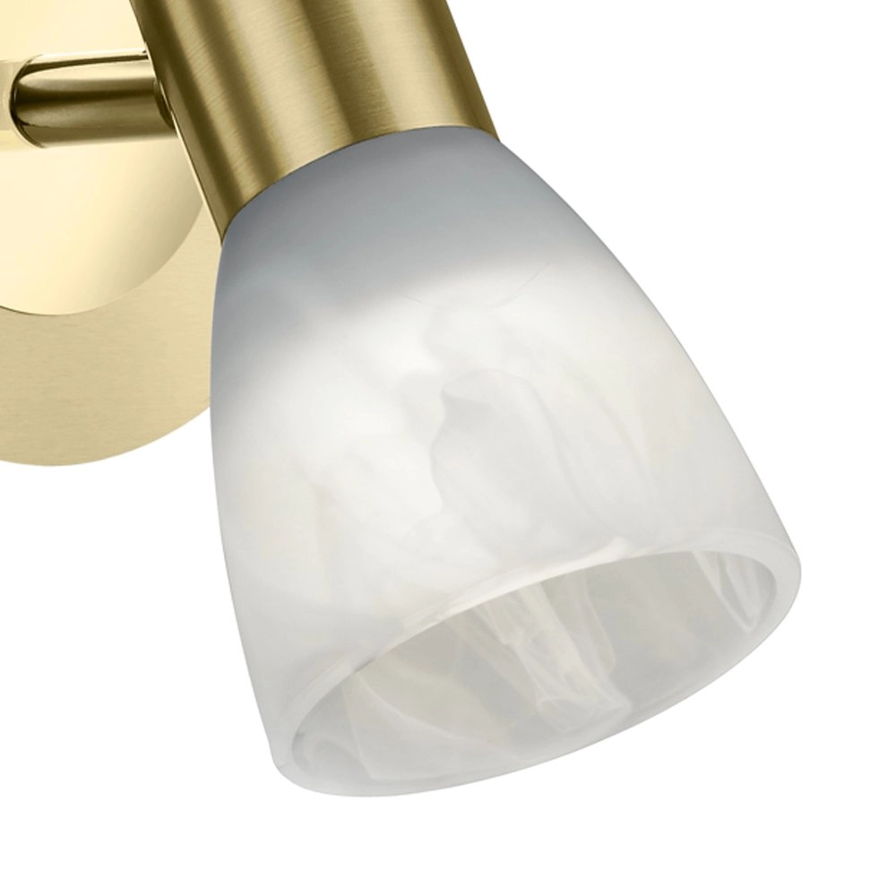 Spot de plafond LED Levisto laiton mat Trio 4017807281644