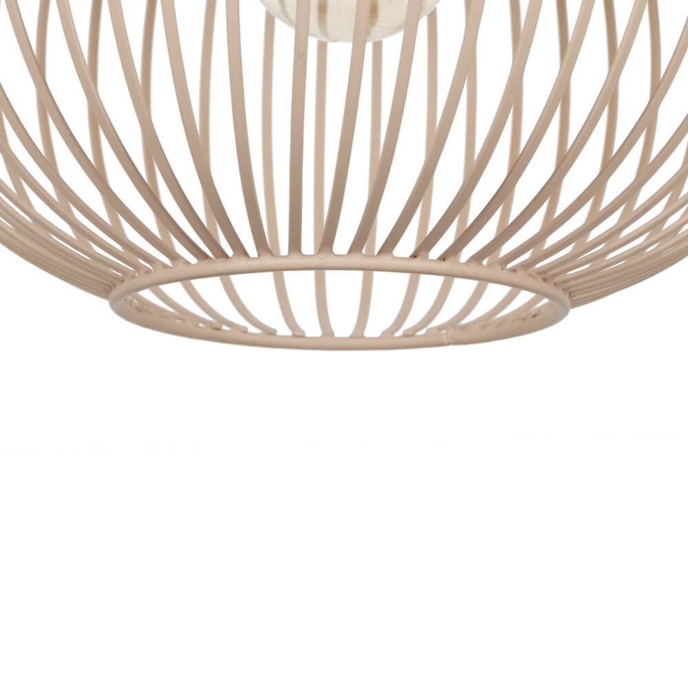 Lampe suspendue en fil de fer Gila Ø 33cm - sable Trio 4017807617542