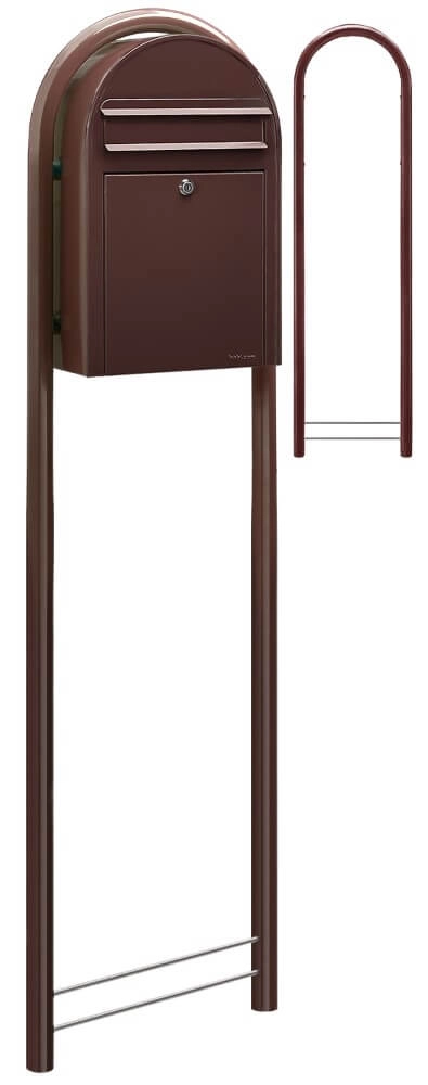 Boites aux lettres Classic 8017 Marron foncé Bobi 6417237001085