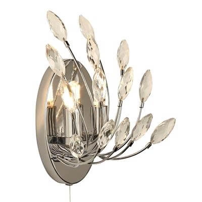 Applique Peacock Cristal Searchlight 5053423190372