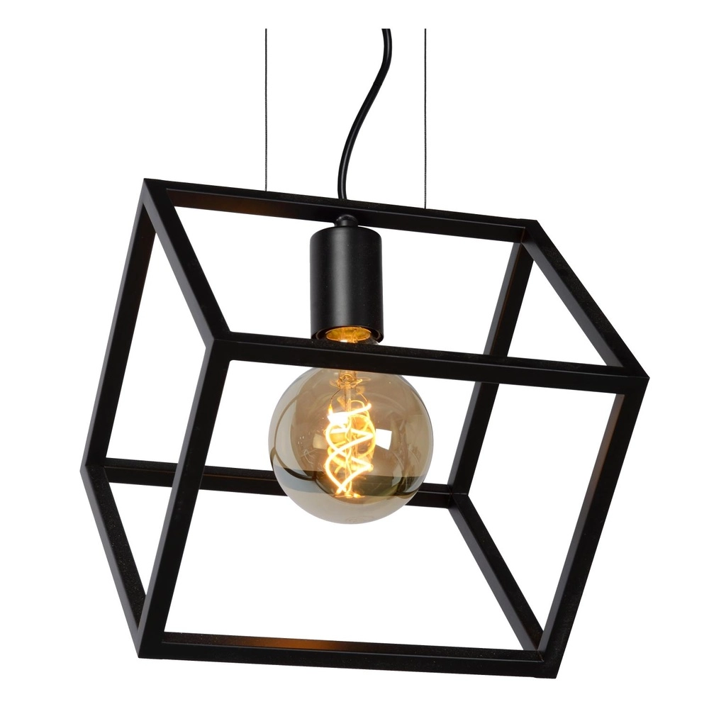 Lampe pendante moderne Fabian Noir Lucide 5411212010797