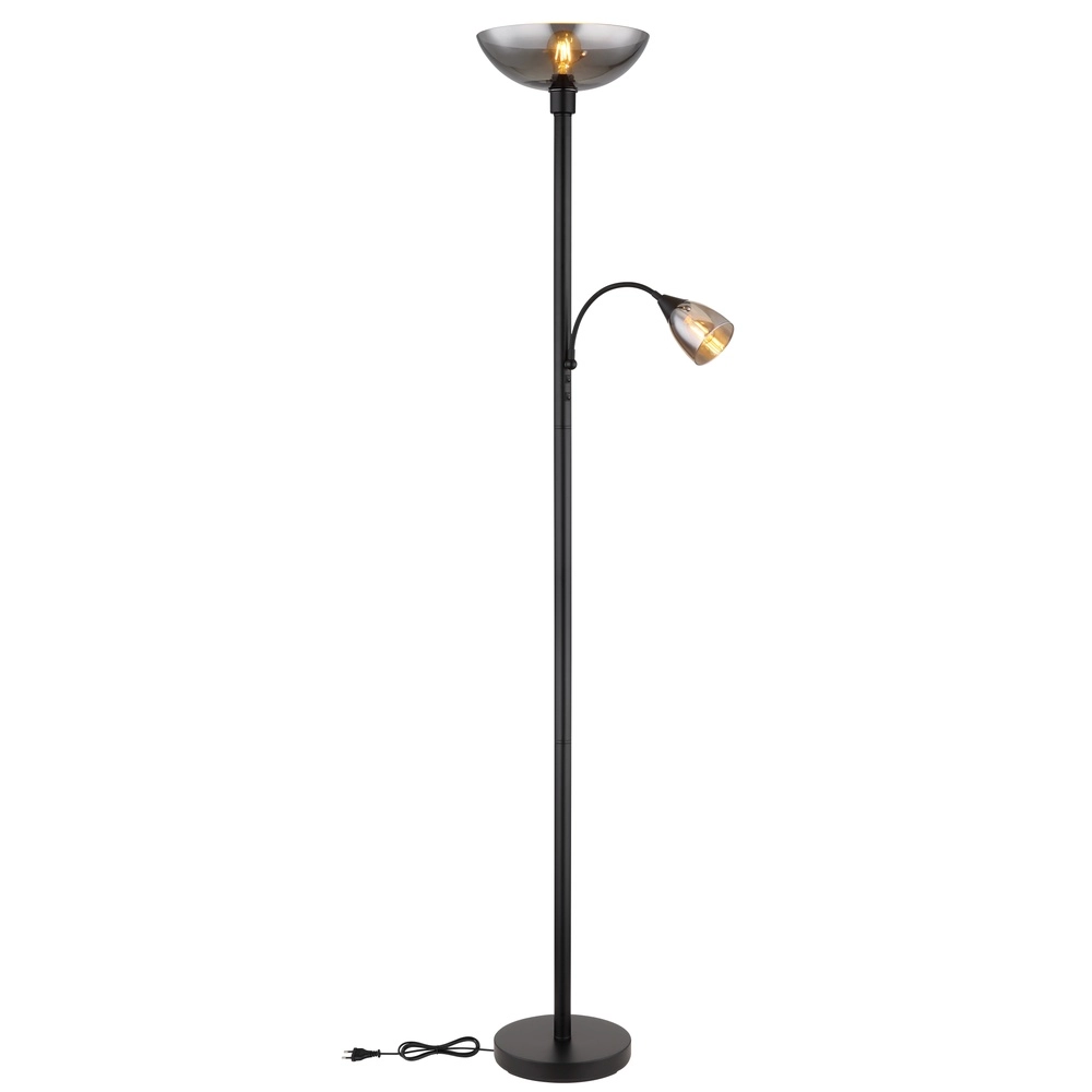 Lampe de pied Blade Noir Globo 9007371451951