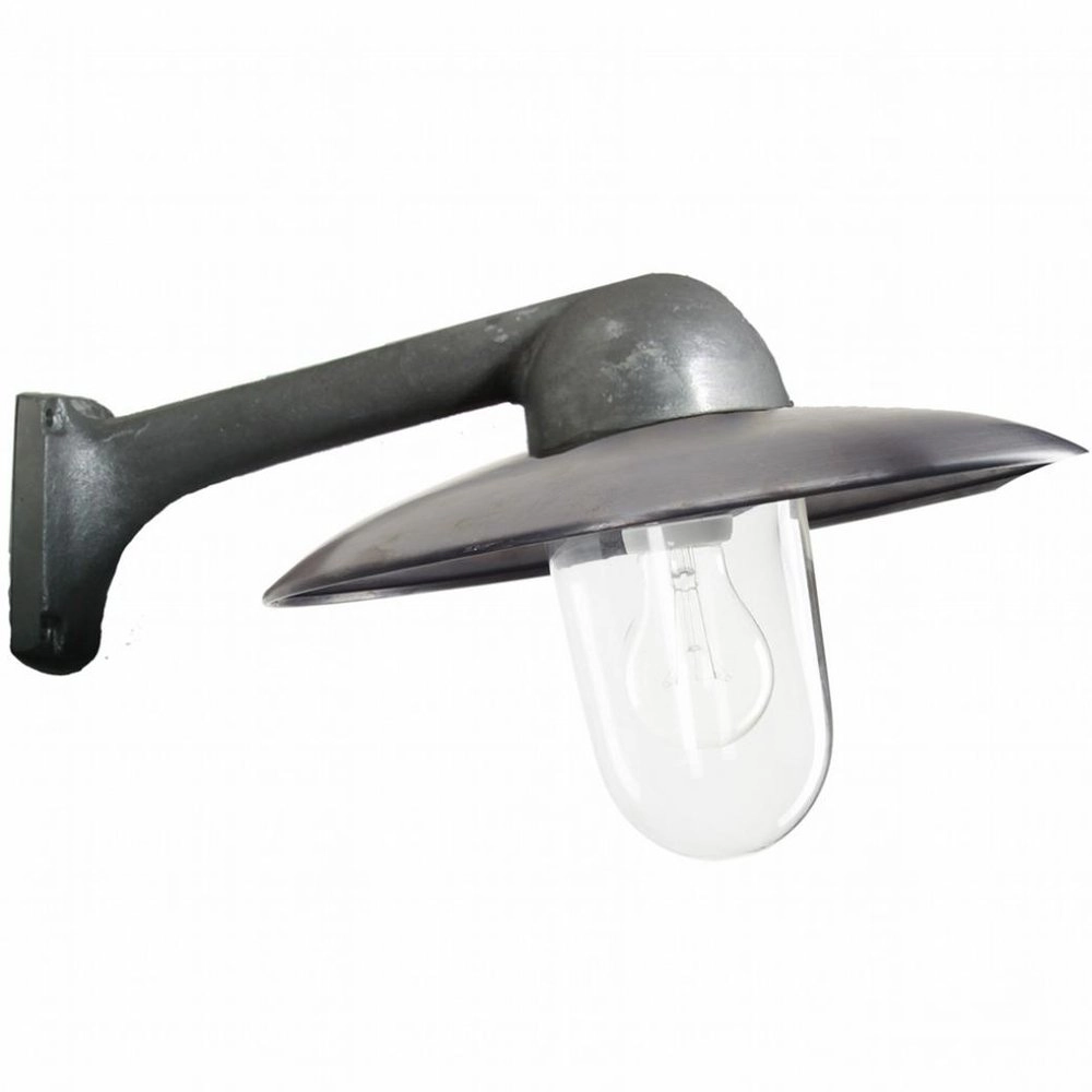 Lampe extérieure de l'industrie Fabrique anthracite avec vieux cuivre