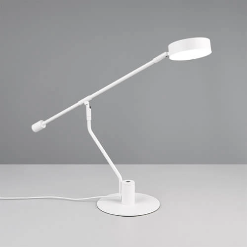 Lampe de bureau LED Manduro blanc Trio 4017807616002