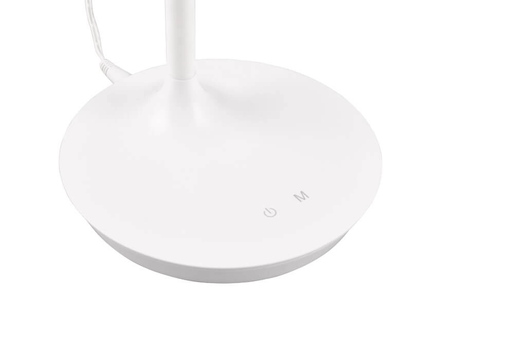Lampe de table Toro blanc Trio 4017807600643