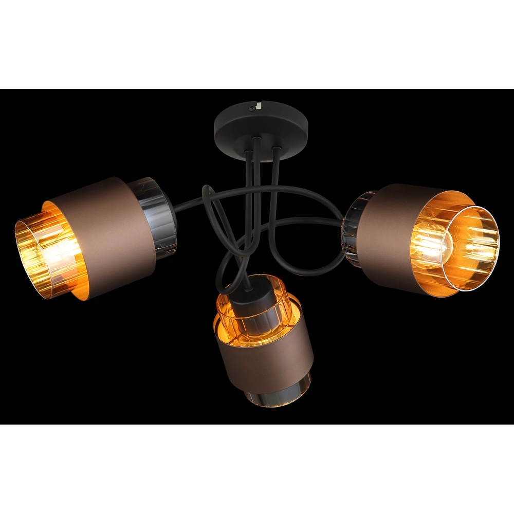Lampe de plafond Milley 3-lumière Globo 9007371586349
