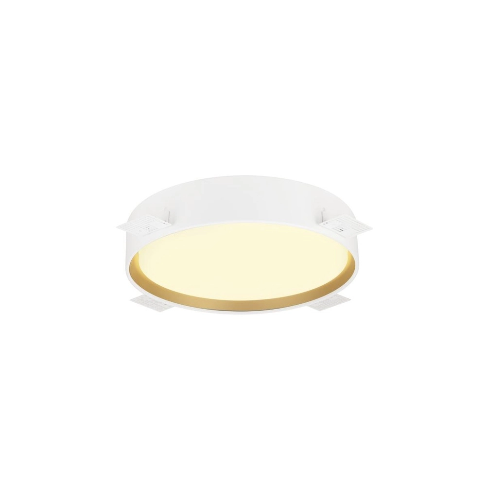 Plafonnier Decona Ø 30cm noir avec or - 3000K/4000K SLV 4024163302968