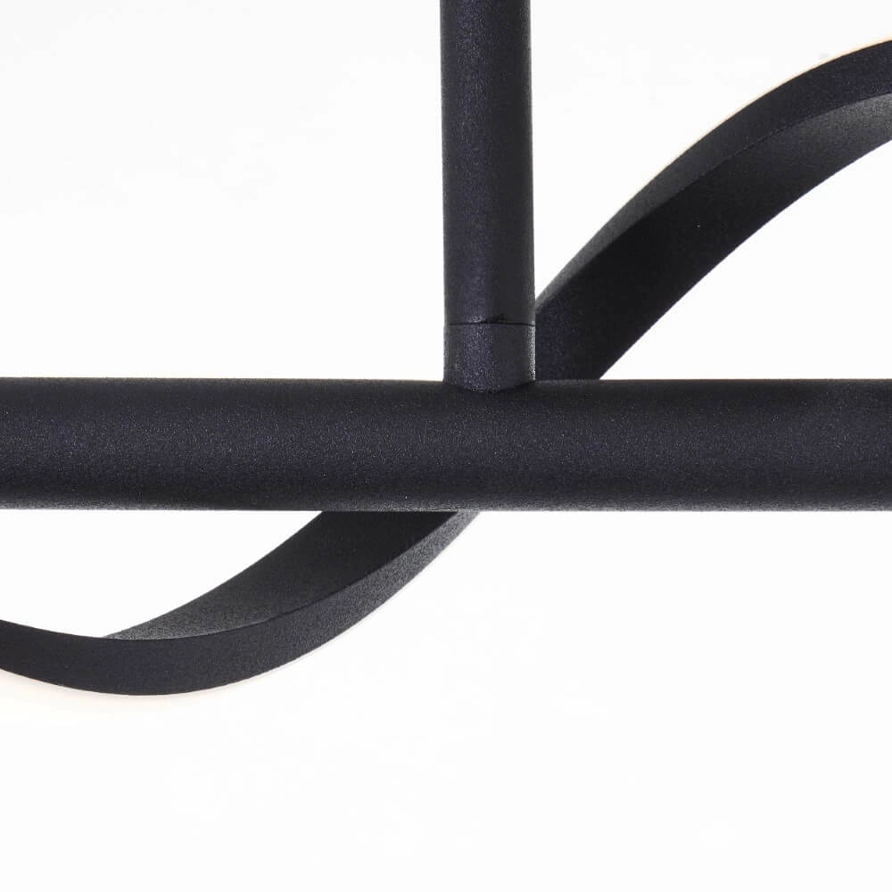 Plafonnier design Eunice noir Brilliant 4004353425493