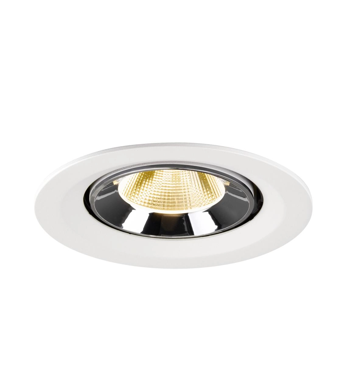 Spot encastré Numinos Gimble M blanc/chrome 3000K - 20 deg SLV 4024163311847