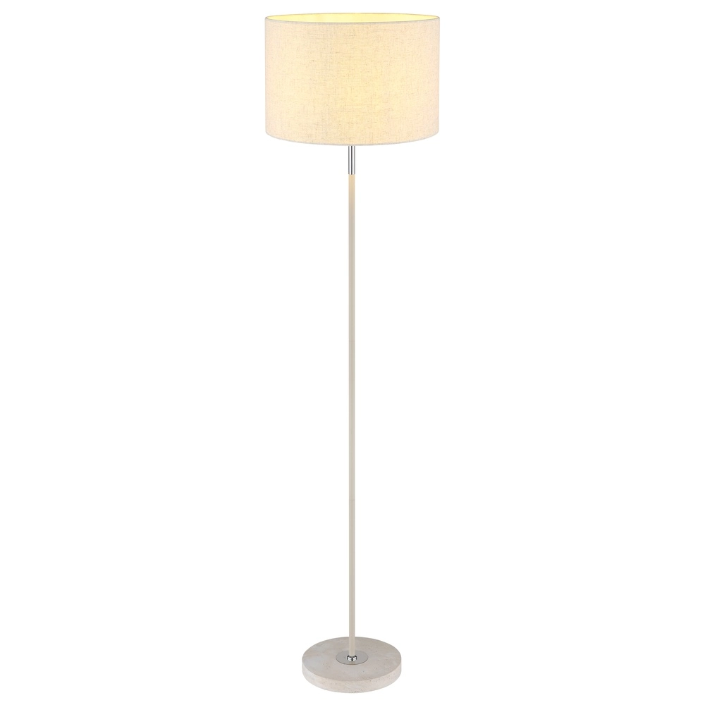 Lampadaire Deleon brun sable Ø 40cm Globo 9007371572908