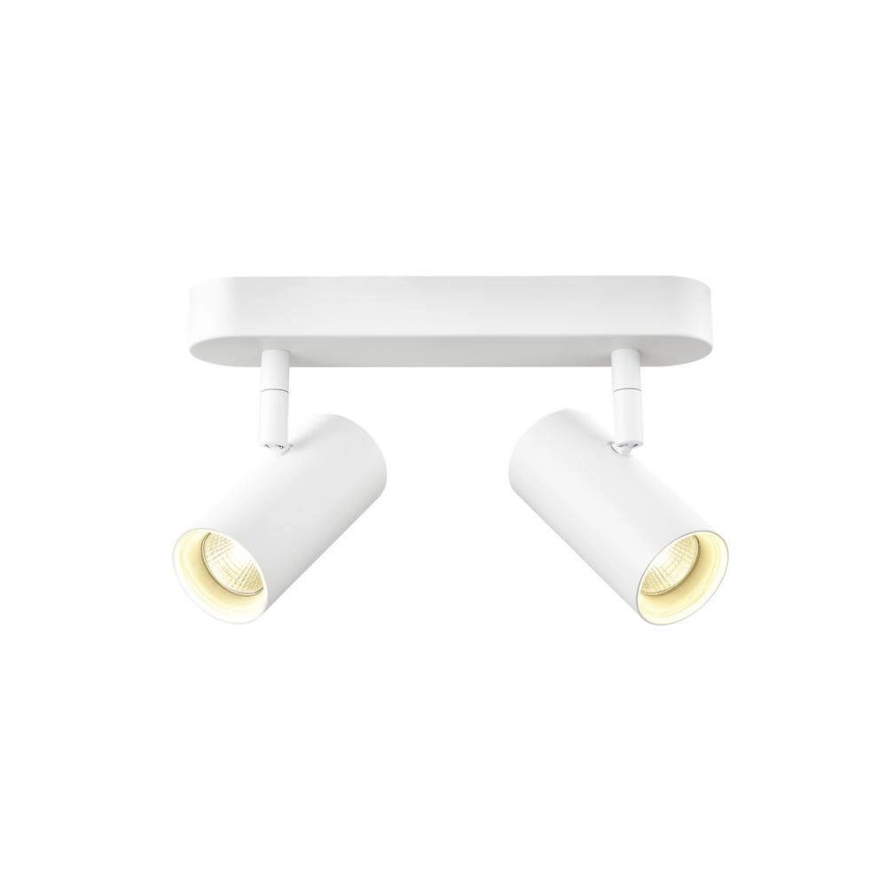 Spot monté en surface Noblo blanc 2 lumières 3000K
