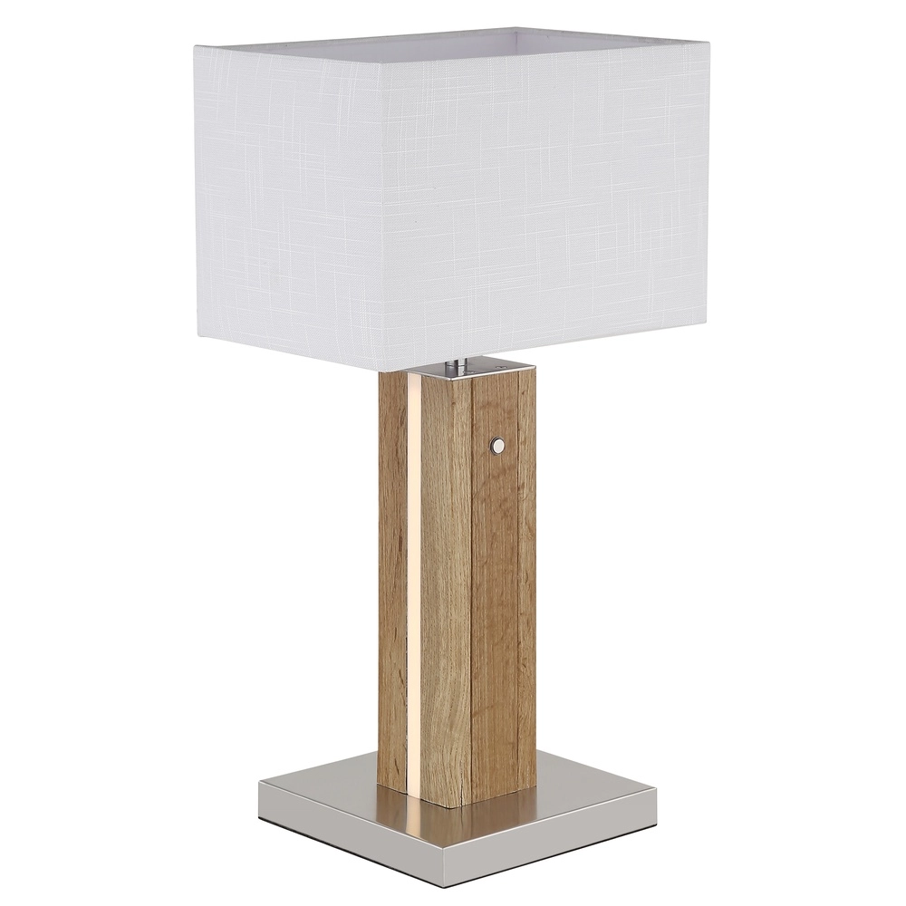 Lampe de table en bois Forest avec capot Globo 9007371592333