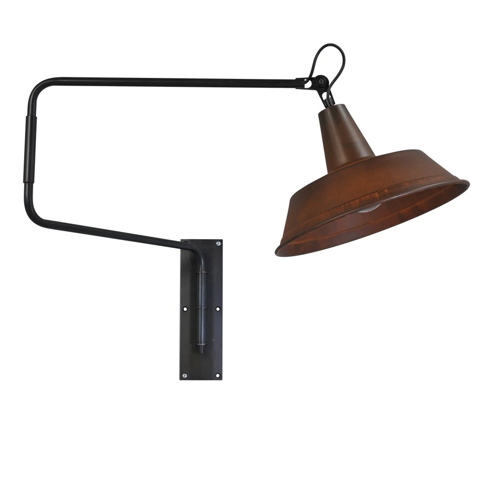 Lampe de lecture murale Industria Rouille Masterlight 8718121235912