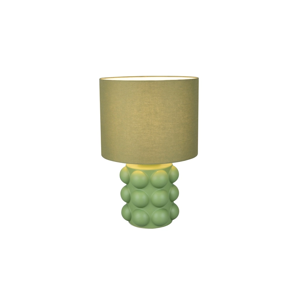 Lampe de table Kate vert Ø 30cm Trio 4017807662634