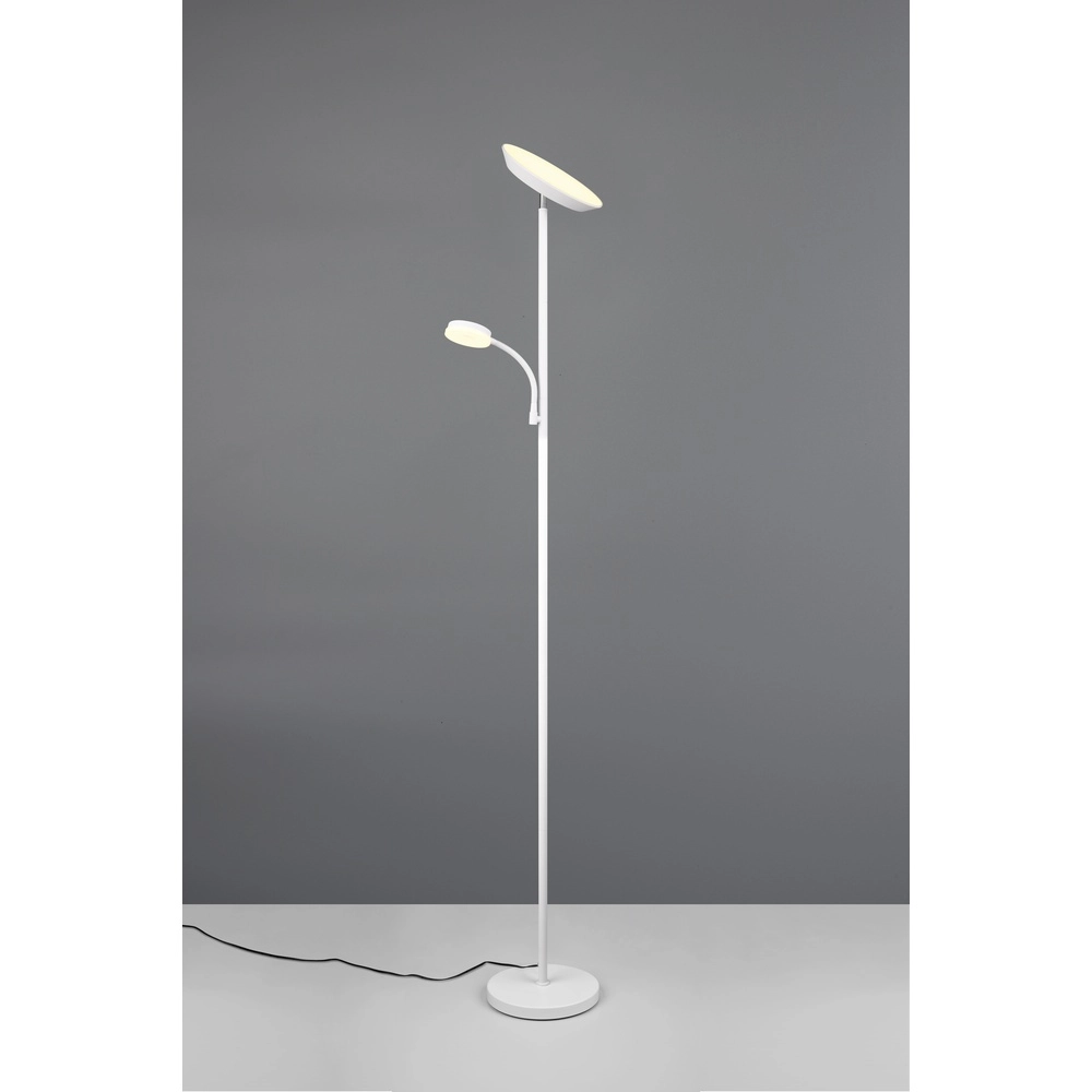 Lampadaire Specter blanc avec lampe de lecture Trio 4017807612301