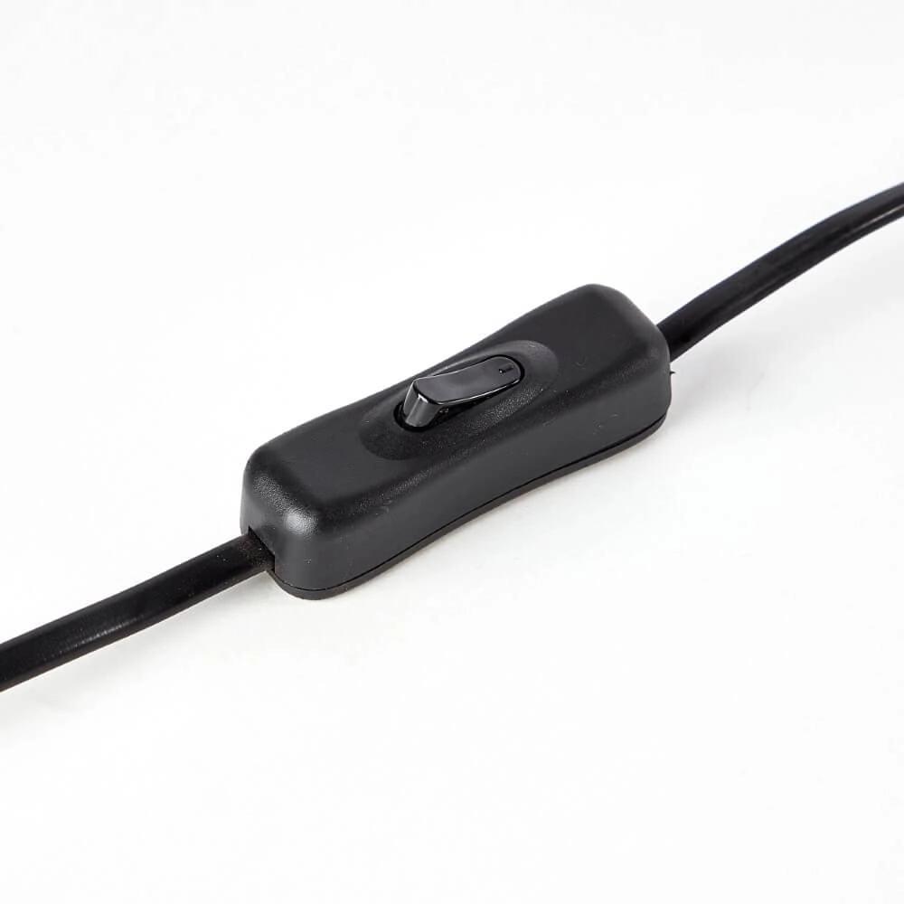 Lampe de table design noire Amalie Brilliant 4004353411755