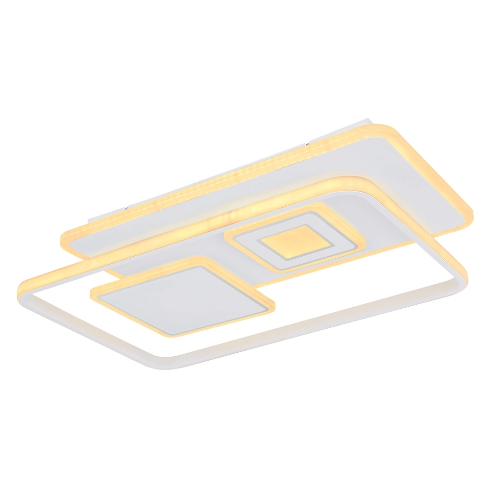 Lampe de plafond à design Roderick rectangle blanc 3000-6000K Globo 9007371411528