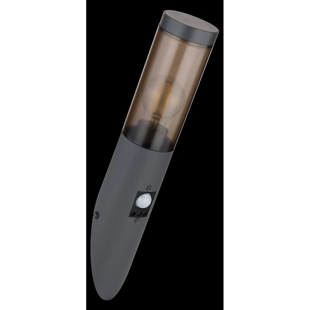 Lampe d’extérieur Boston anthracite avec fumée et capteur Globo 9007371439720
