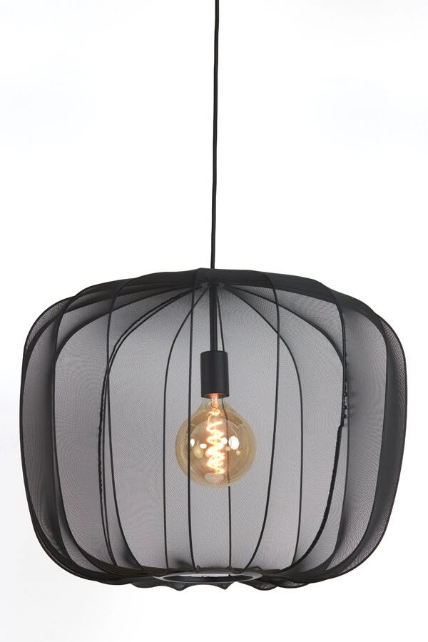 Suspension Bohème Plumeria noir Ø 60cm Light & Living 8717807651428