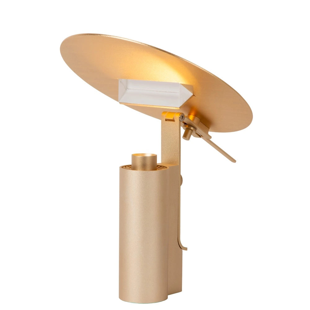 Lampe de bureau dorée Fits LED