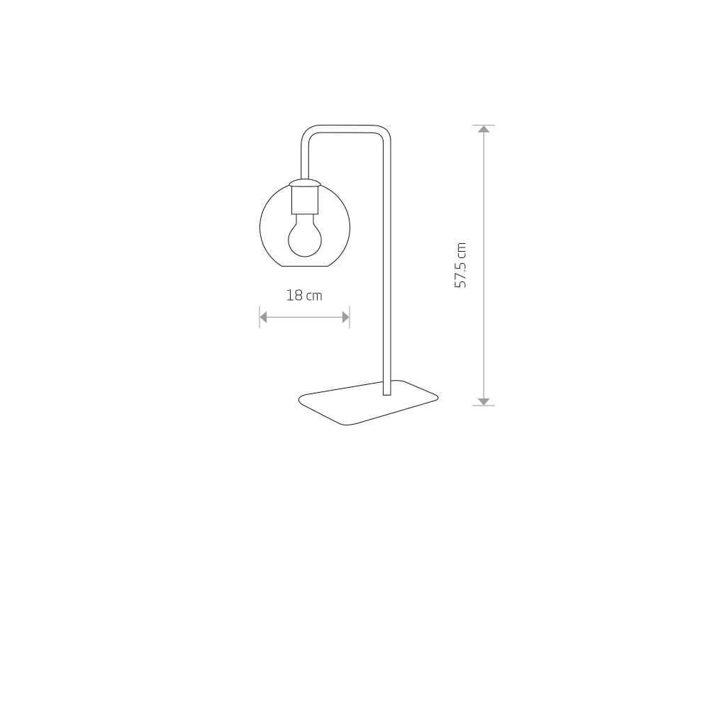 Lampe de table rurale Monaco Lyora 5903139930895