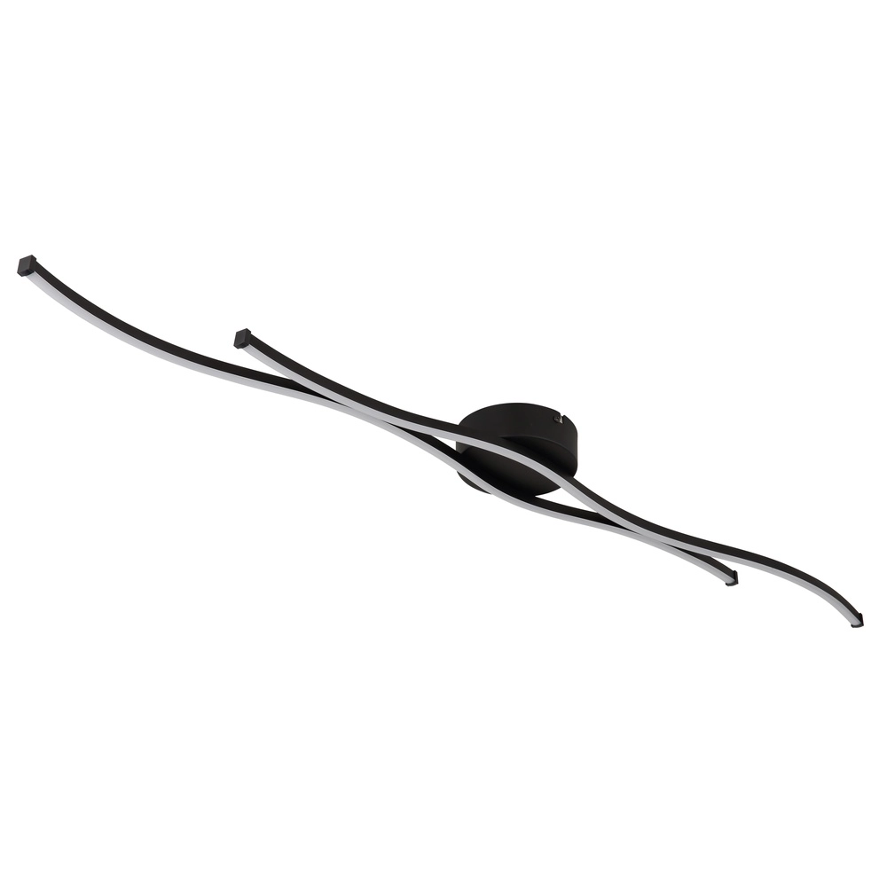 Lampe de plafond moderne Boyd Noir Globo 9007371487103
