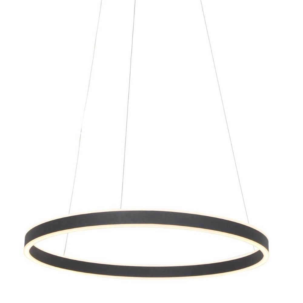 Lampe suspendue LED Ringlux noir