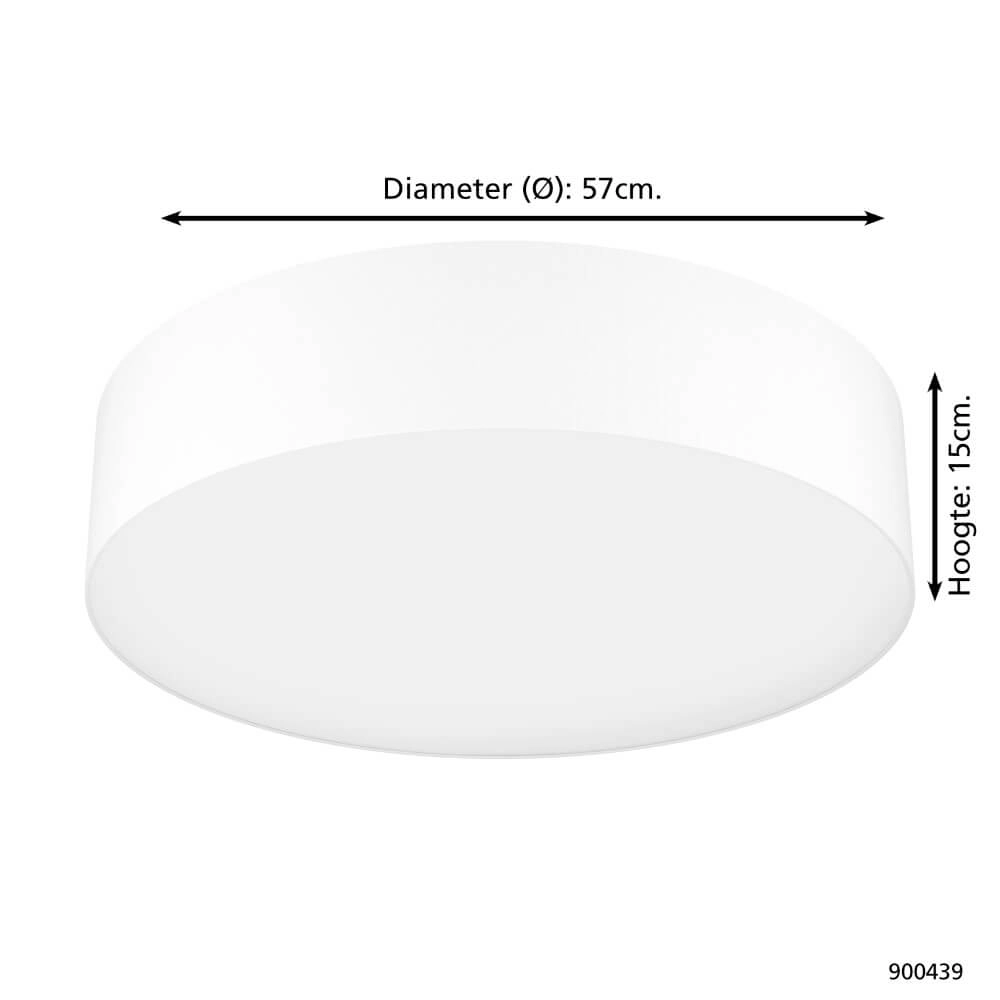 Plafonnier Zigbee Romao-Z blanc Eglo 9008606243914